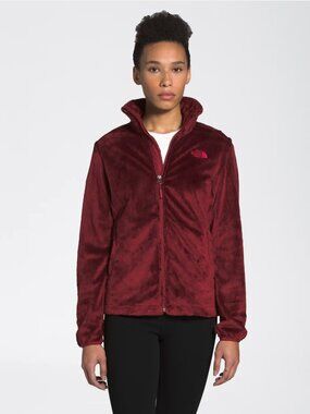 The North Face Osito High-Pile Fleece Jacket in Pomegranate Women's Size M
